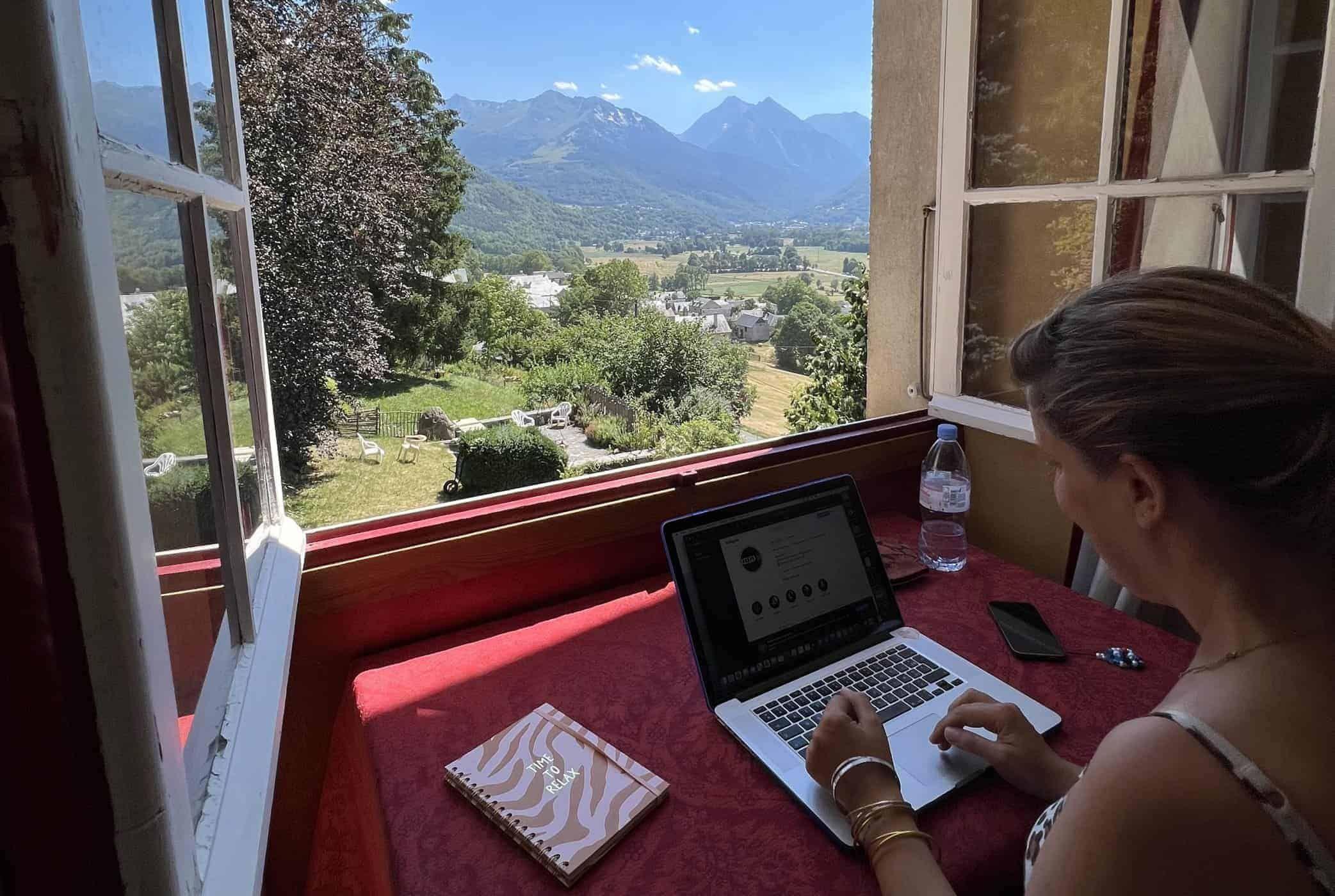 Coworking Space with Mountain View