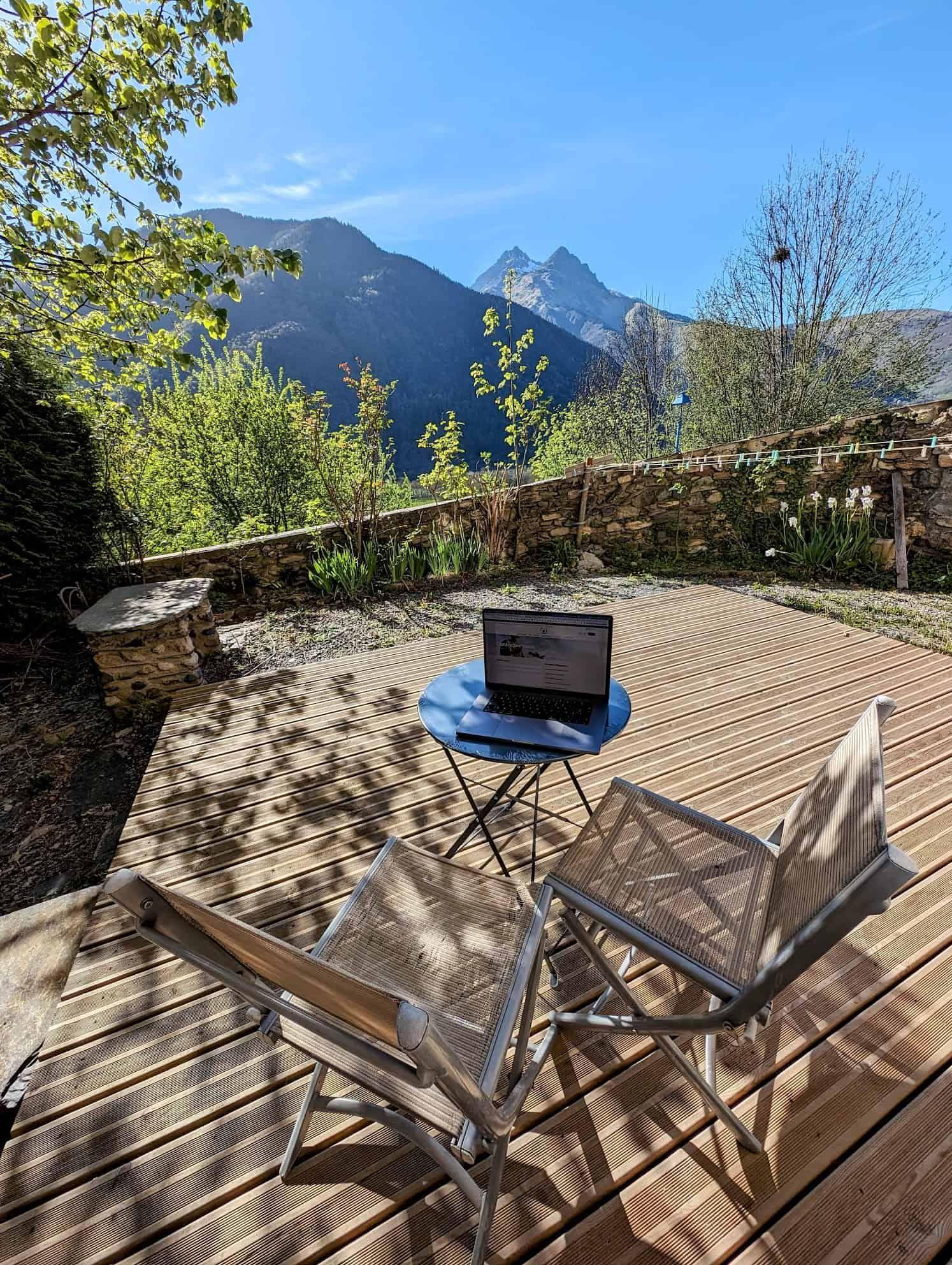 Studio with Private Terrace