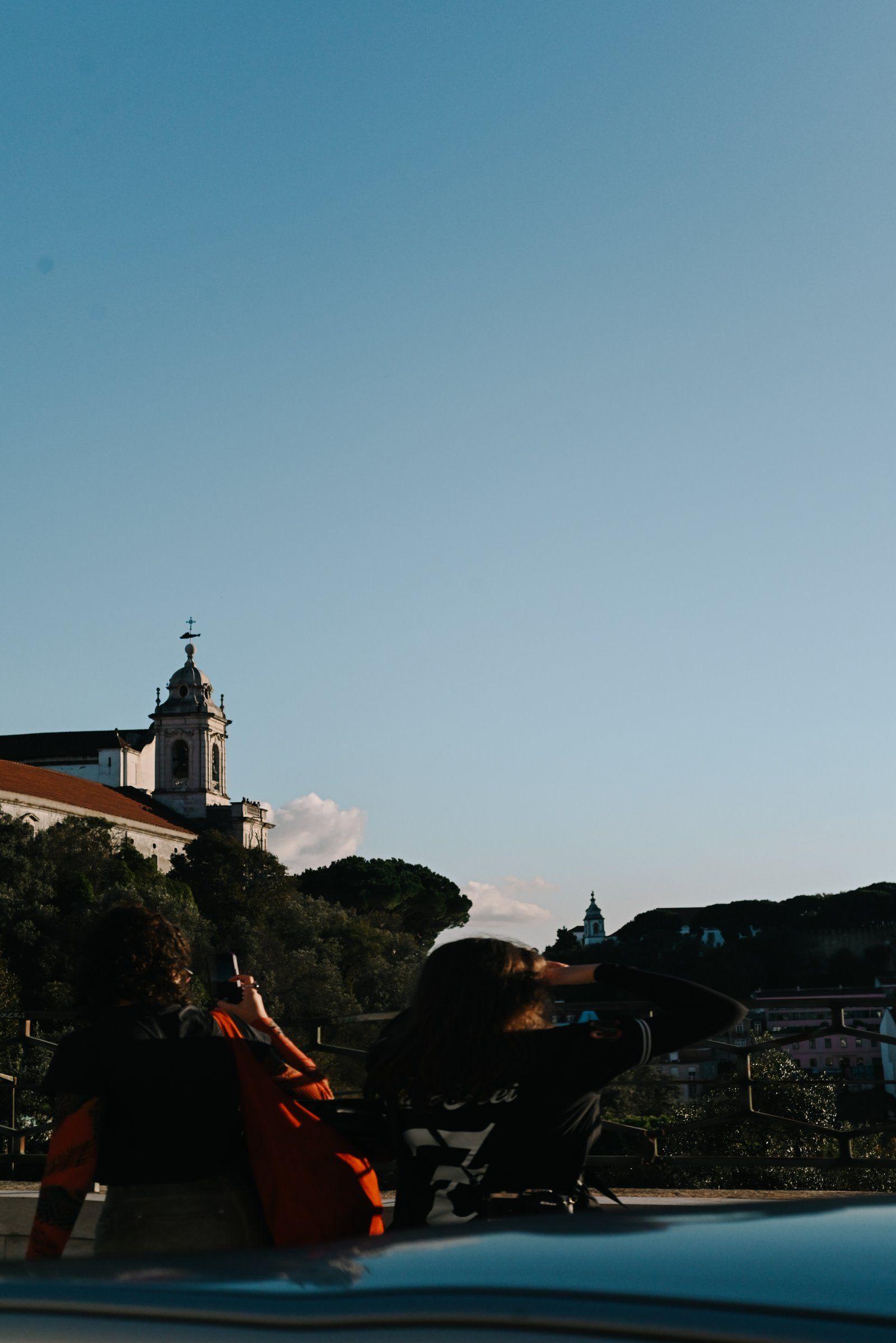 Street in the Baixa area of Lisbon near samesame