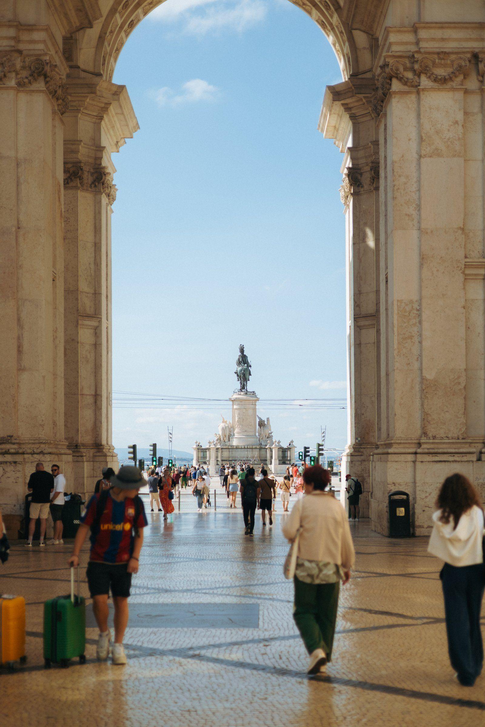 Scene from the Lisbon neighbourhood surrounding the samesame coliving