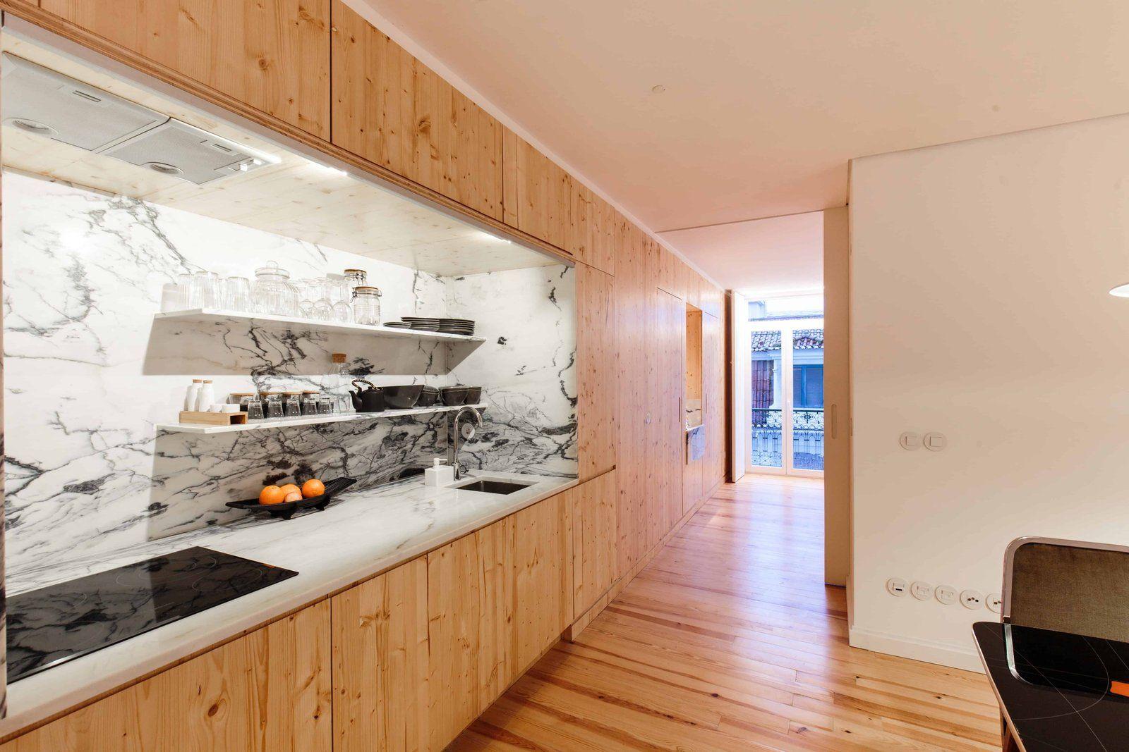 Living area of the high-end 1 bedroom apartment