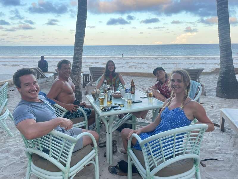 Some beach time with nomads from Skippers