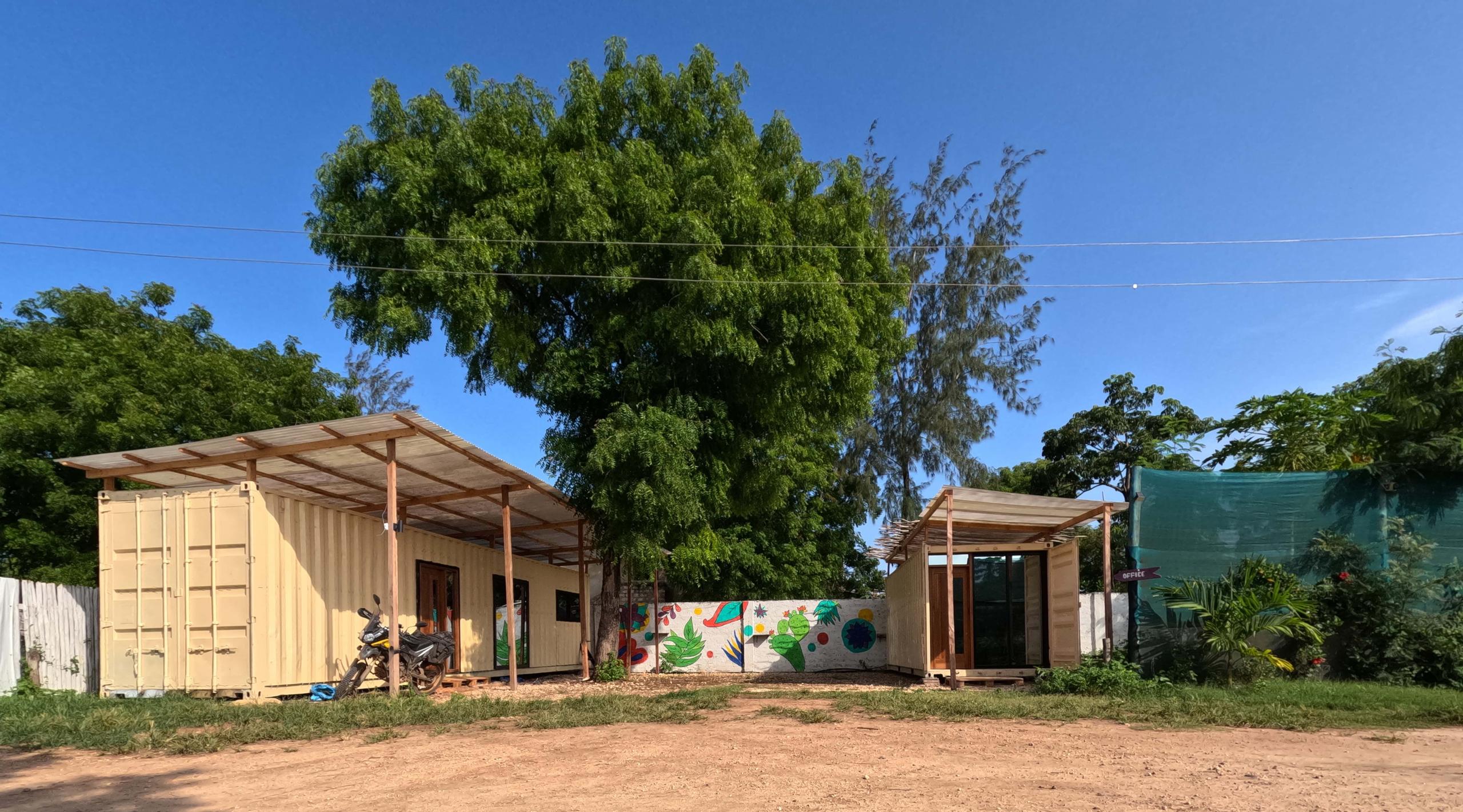 Air conditioned meeting room at Skippers Coliving