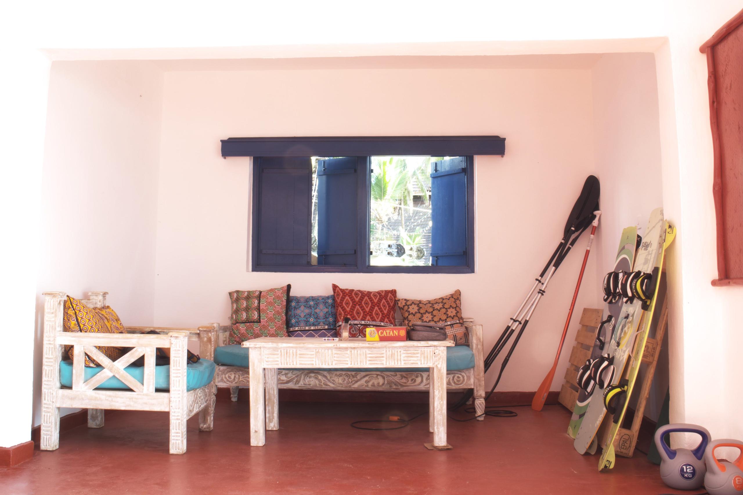 Watersports centre at Diani Reef Hotel