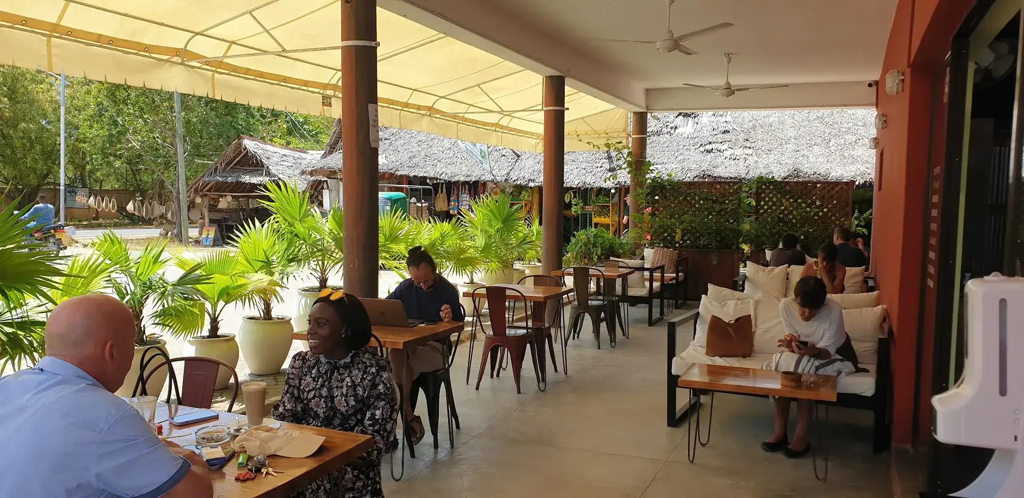 Pita Pan cafe in Diani