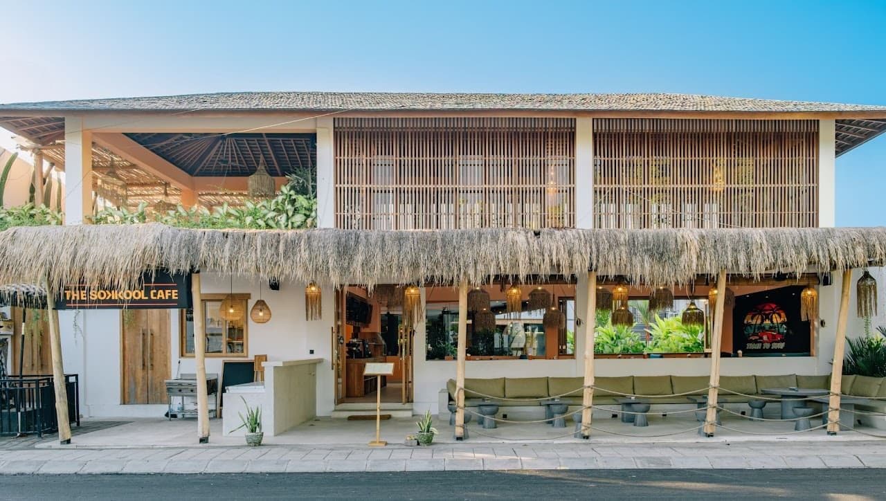 The Sokkool Cafe located on the ground floor of the building