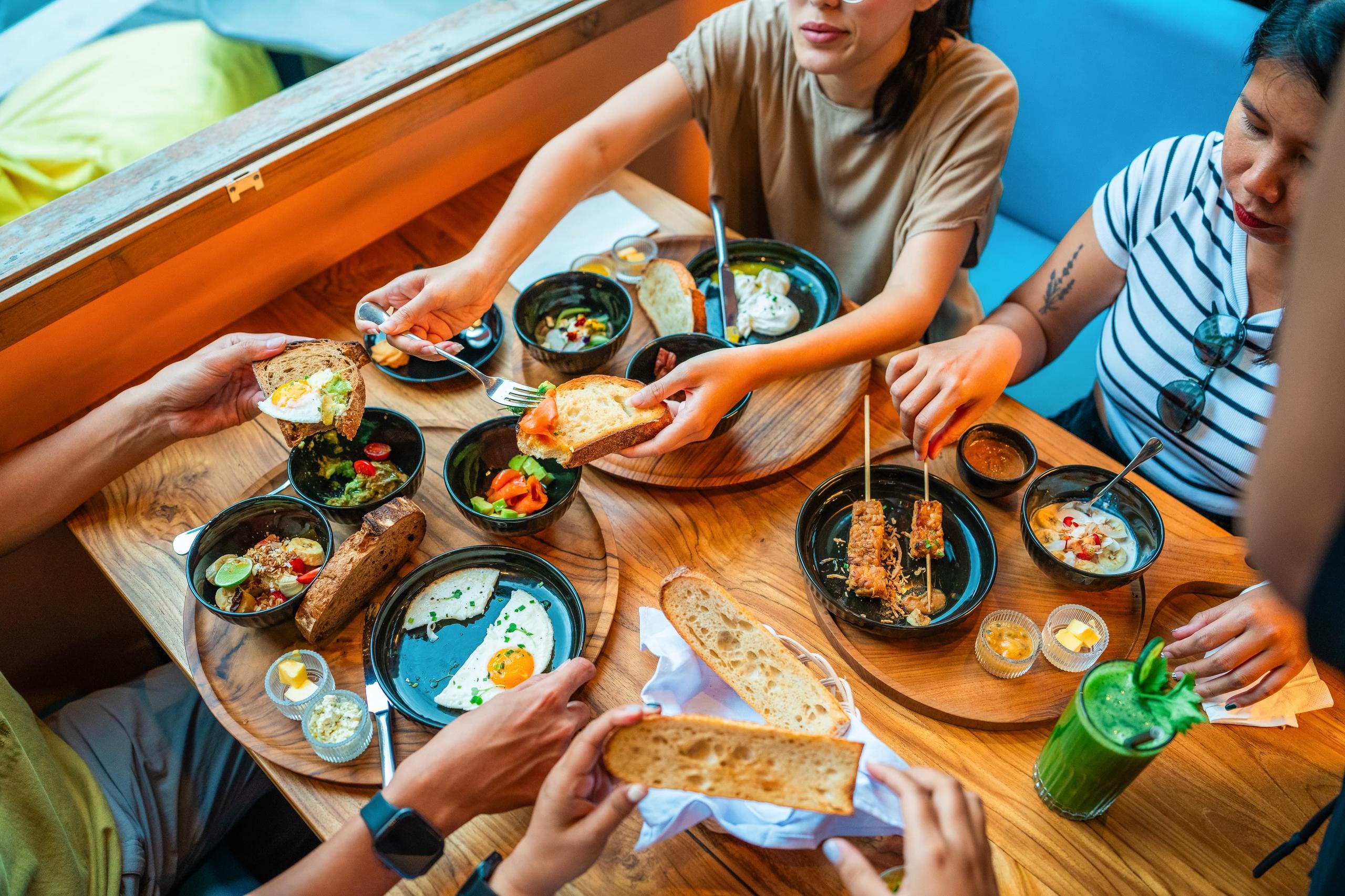 Reservation area at The Sokkool Cafe