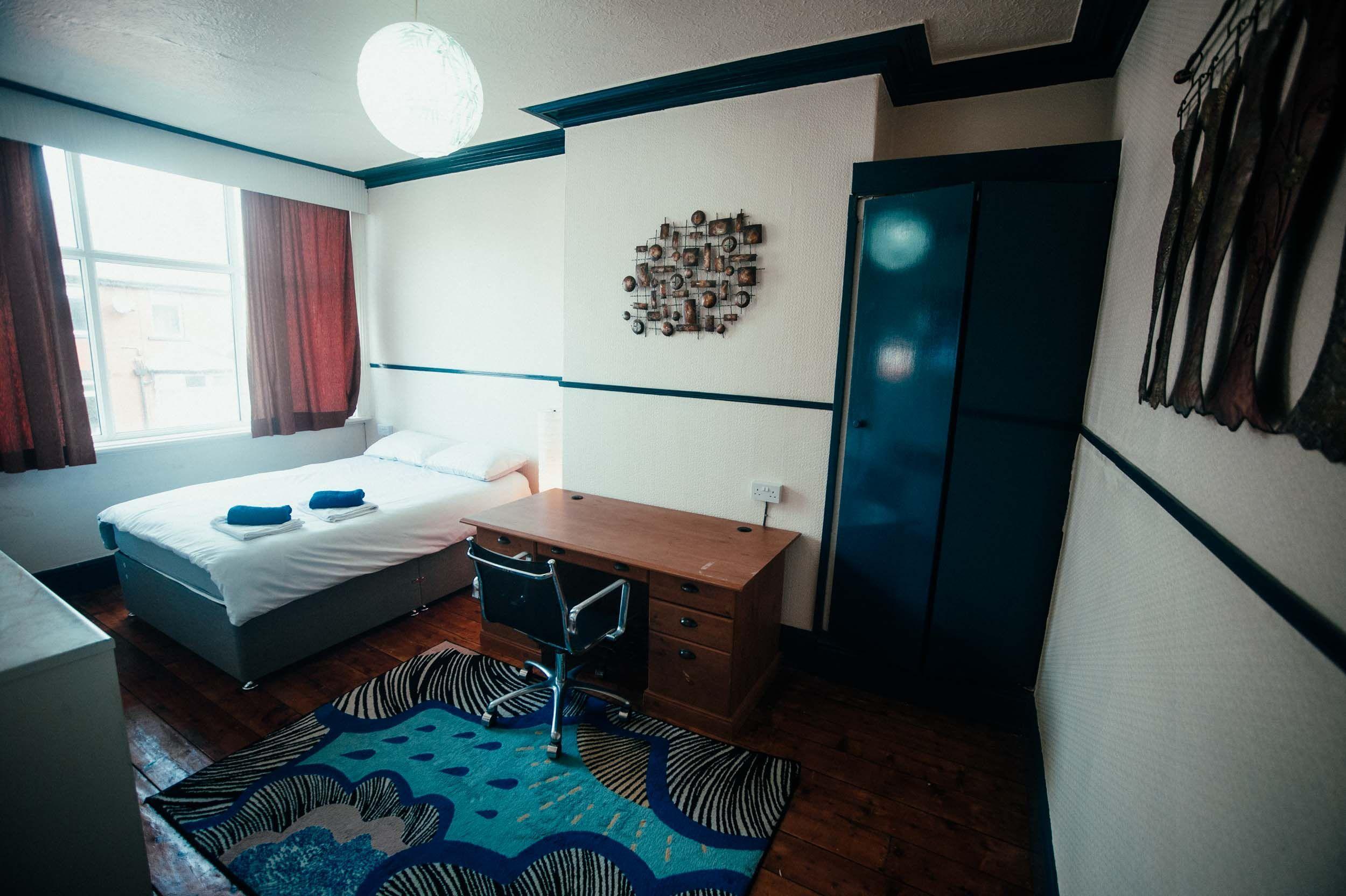 Double room interior view