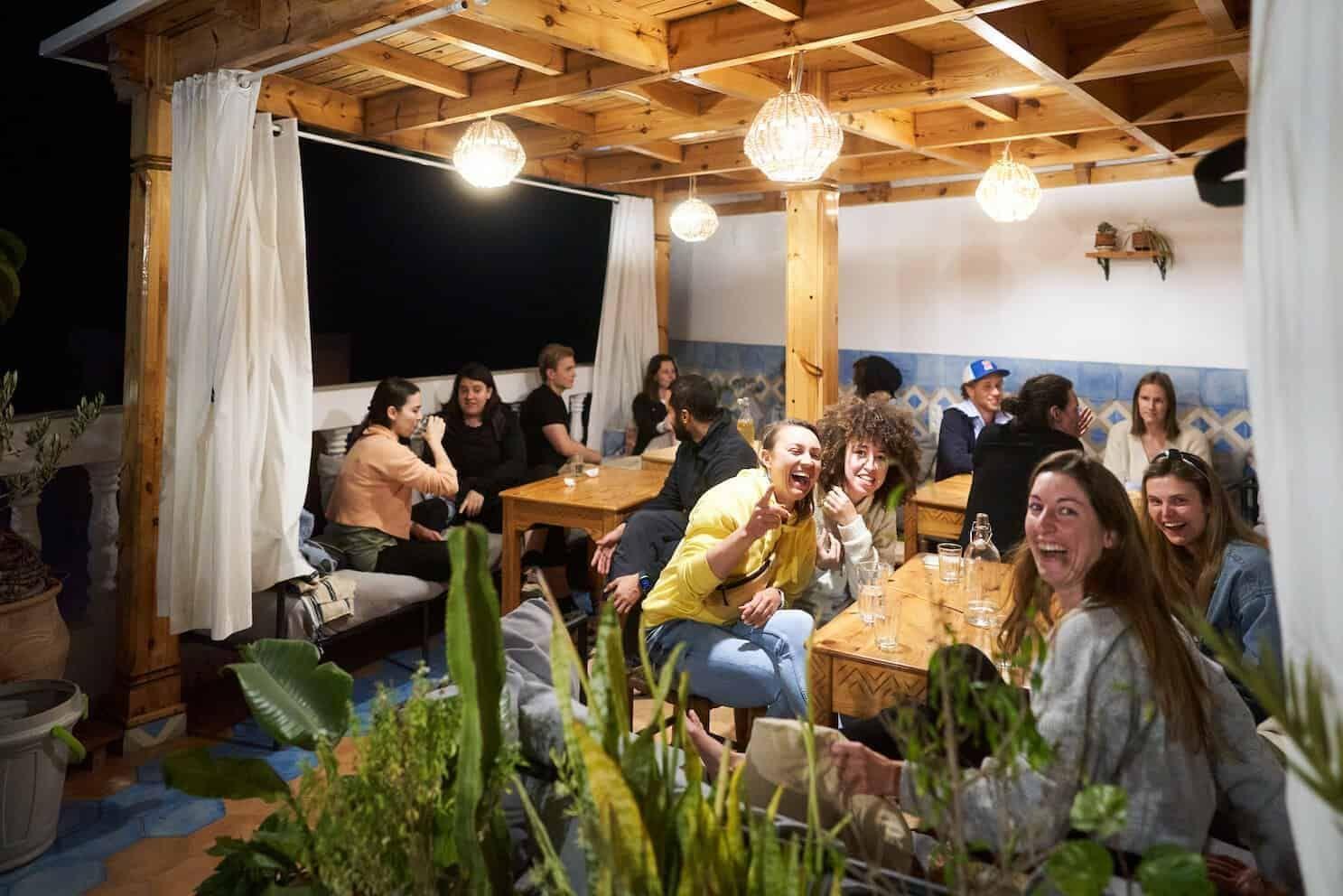 BBQ night community activity at SunDesk