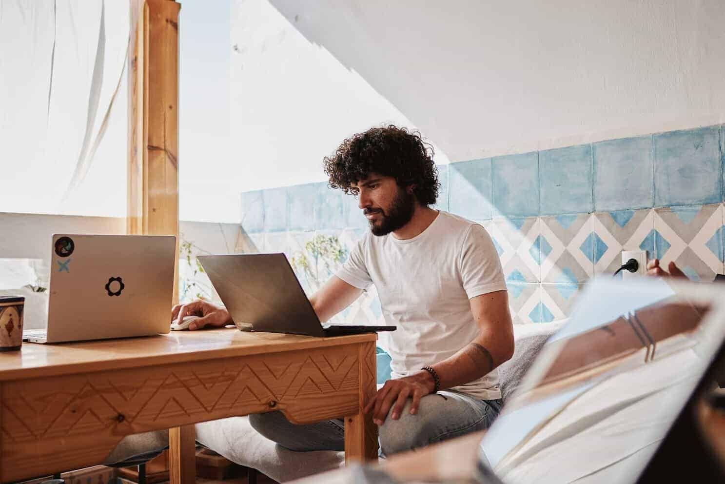 Coworking at the SunDesk outdoor terrace