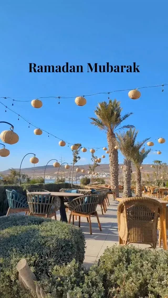 Ramadan has begun in Morocco — the rhythm shifts, days slow down, evenings come alive