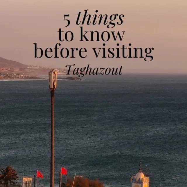 A few small things that make arriving in Taghazout easier