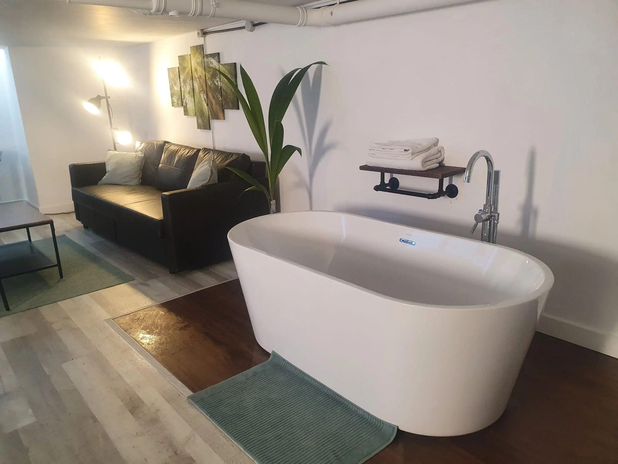 Bathtub in The Studio