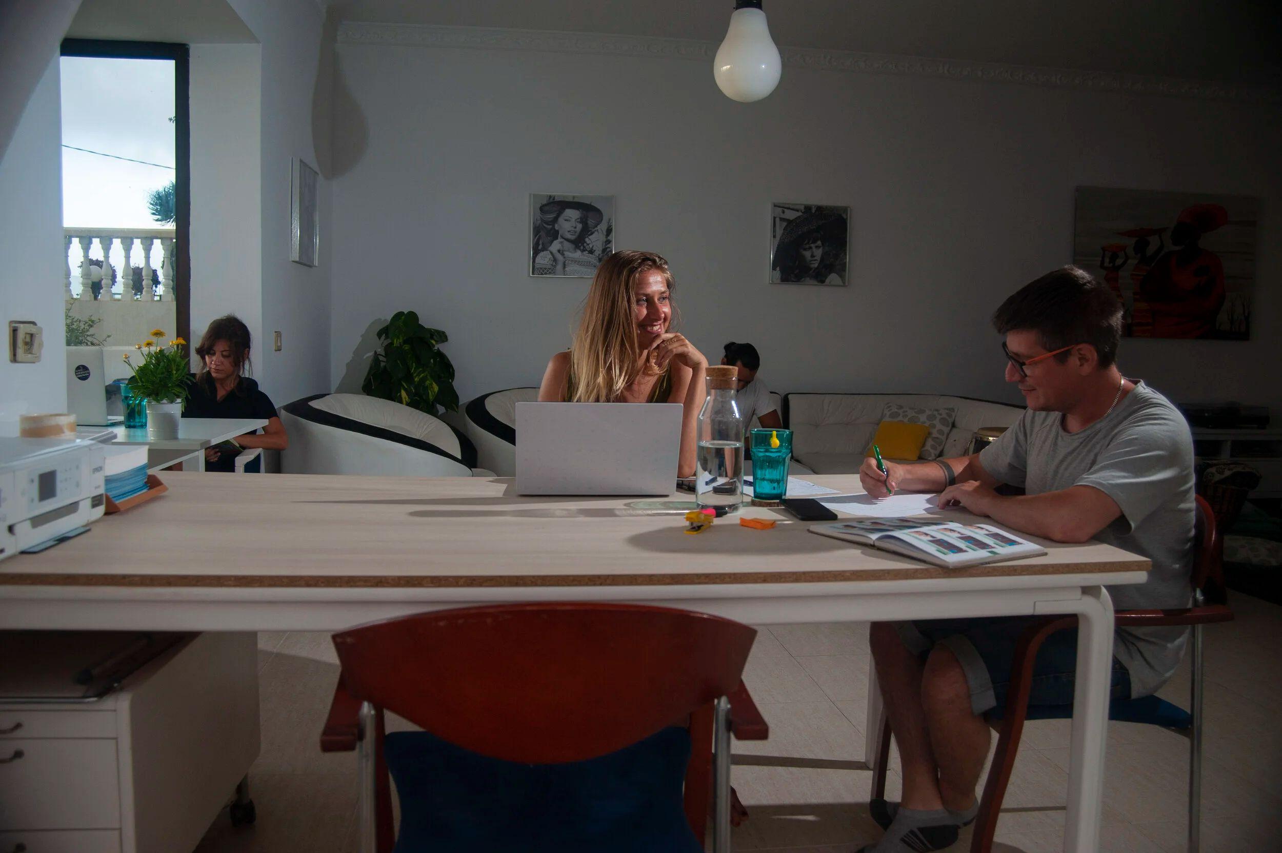 Collaborate with your other fellow nomads