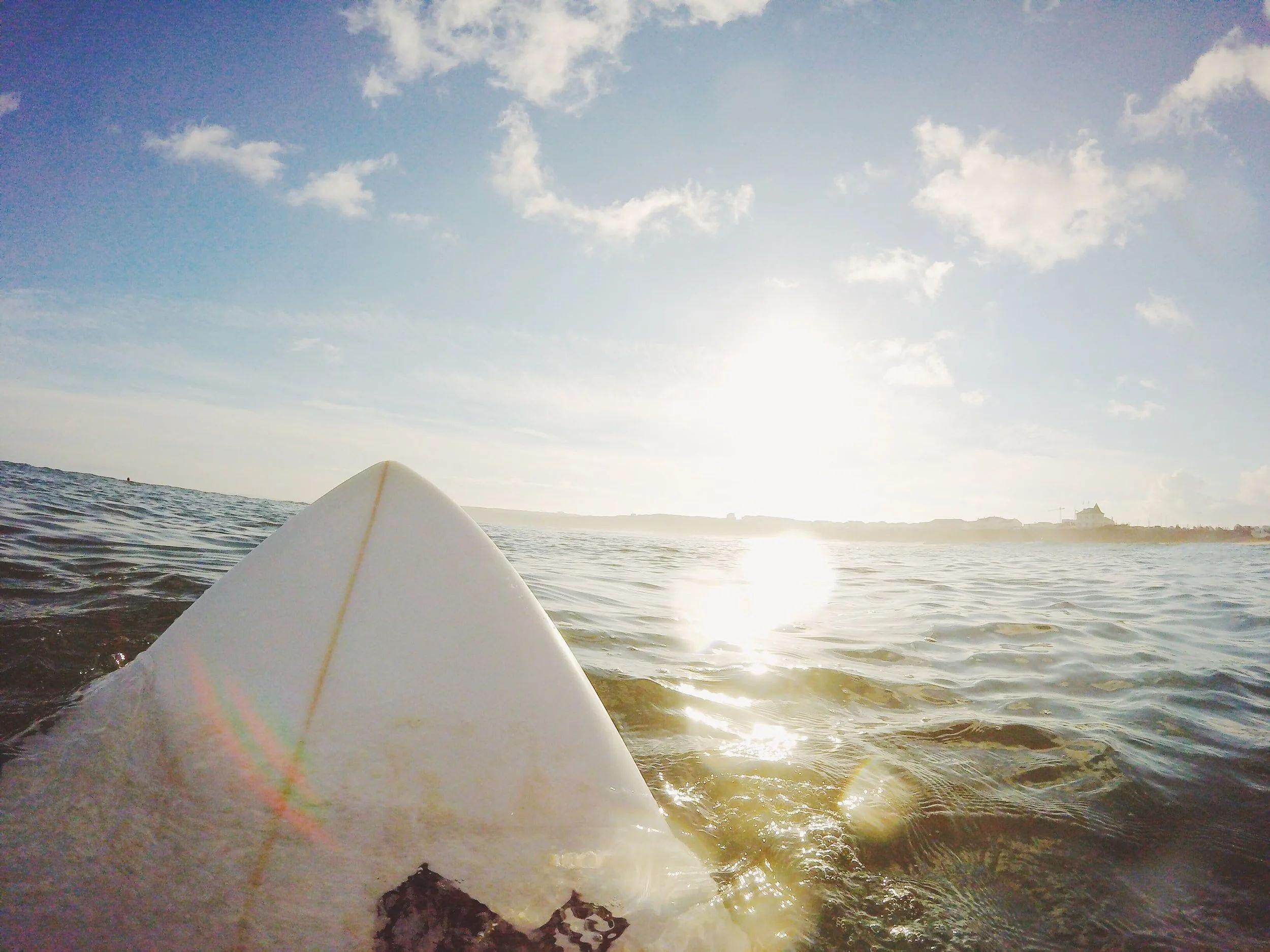 Surfing at one of Tenerife's popular surf spots