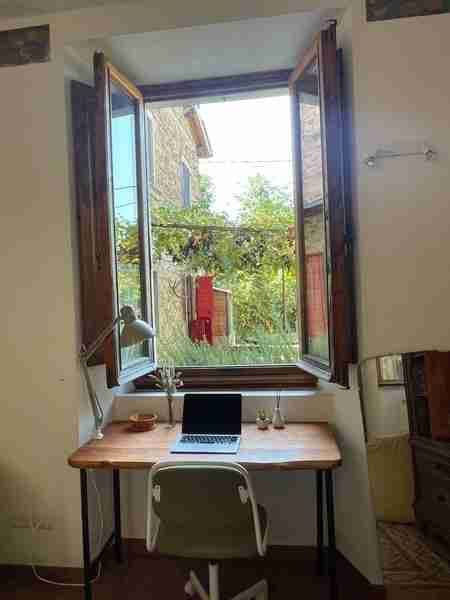 View from the desk