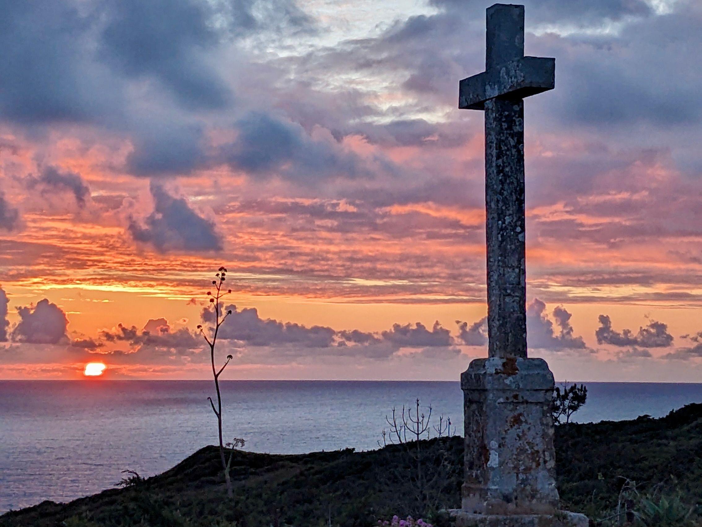 São Julião Cross landmark near Ericeira