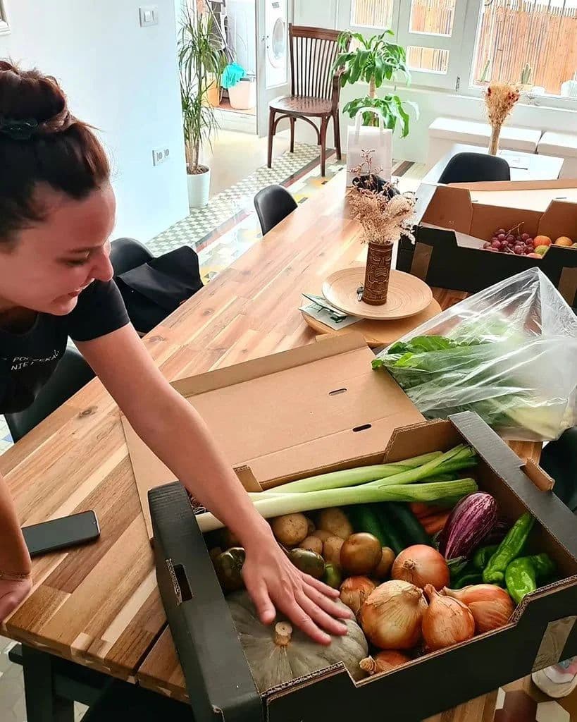 Local products from Valencia market