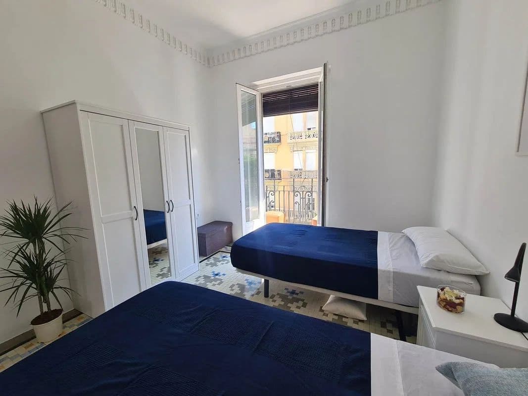Double bedroom in Vivarium Coliving