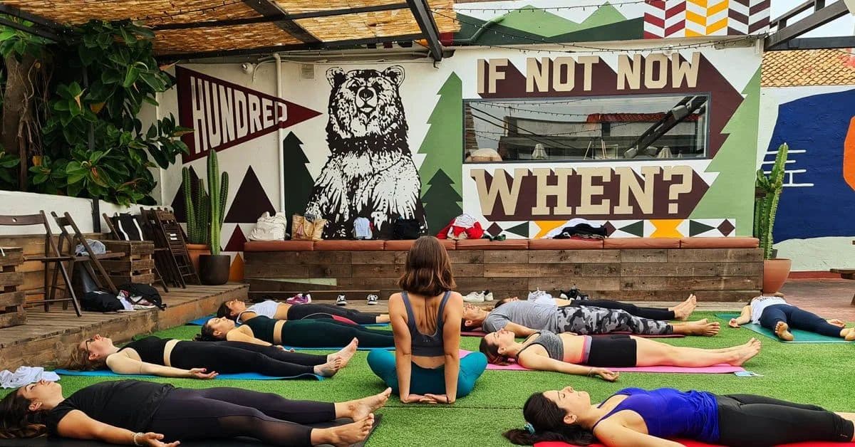 Yoga Session with Vivarium