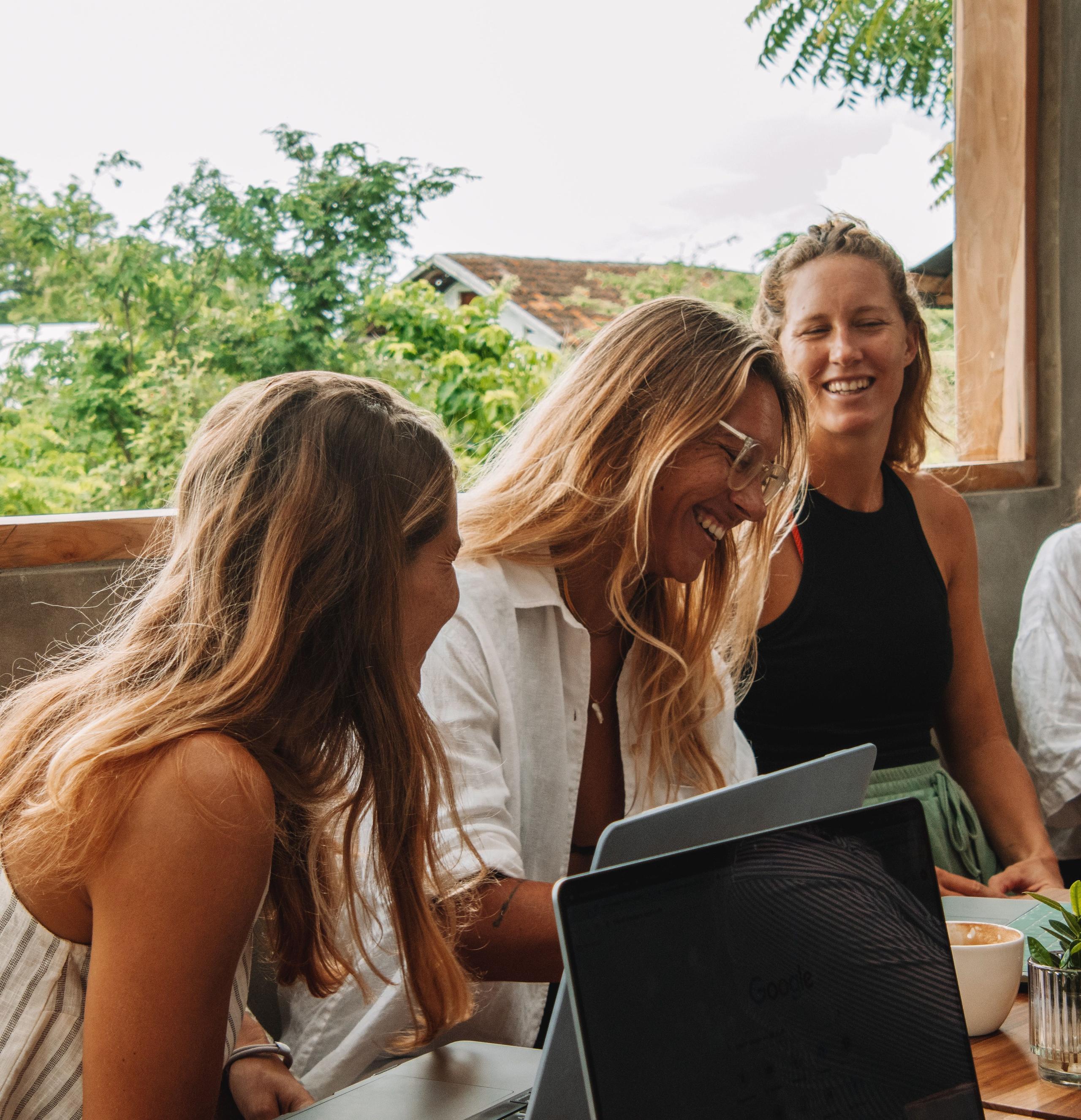 Kooks Cafe team at Waves & Wifi