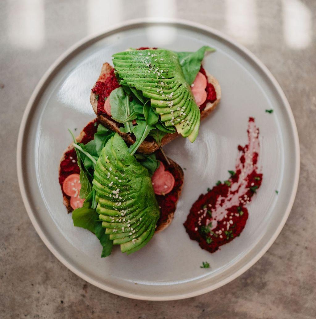 Food dish at Kooks Cafe