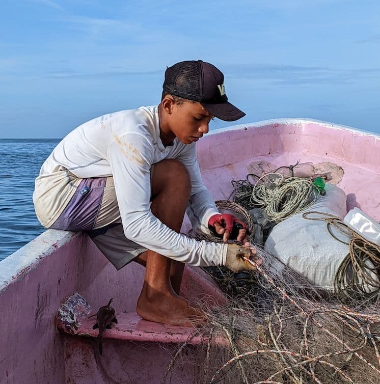Beach scene near Popoyo, Nicaragua