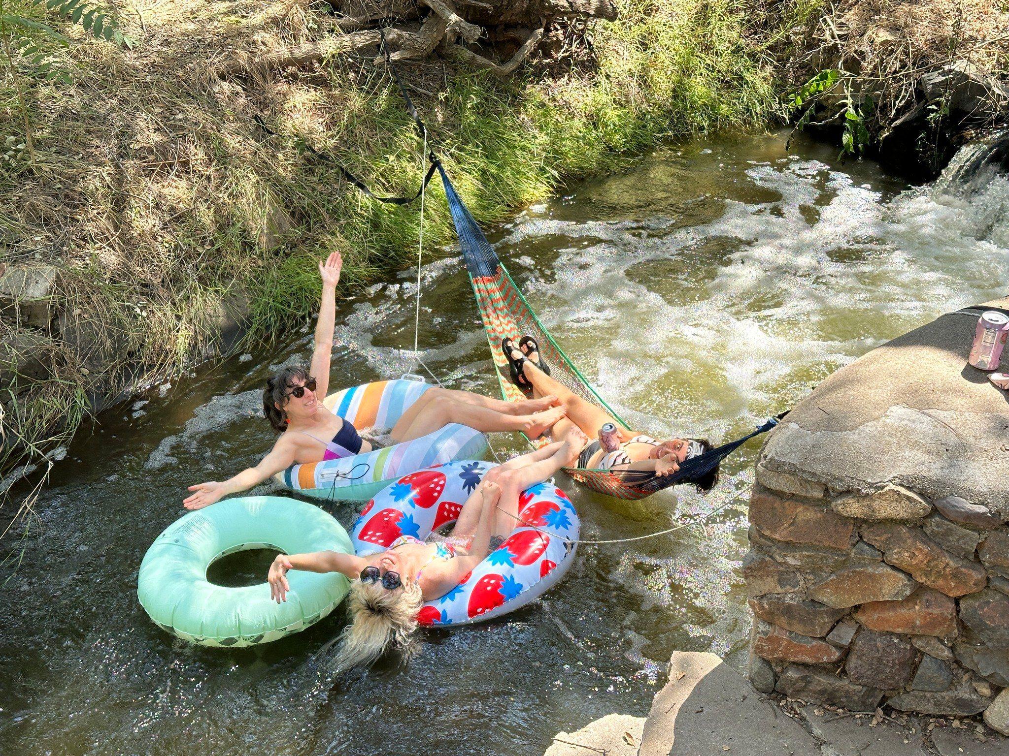 Creek in full swing