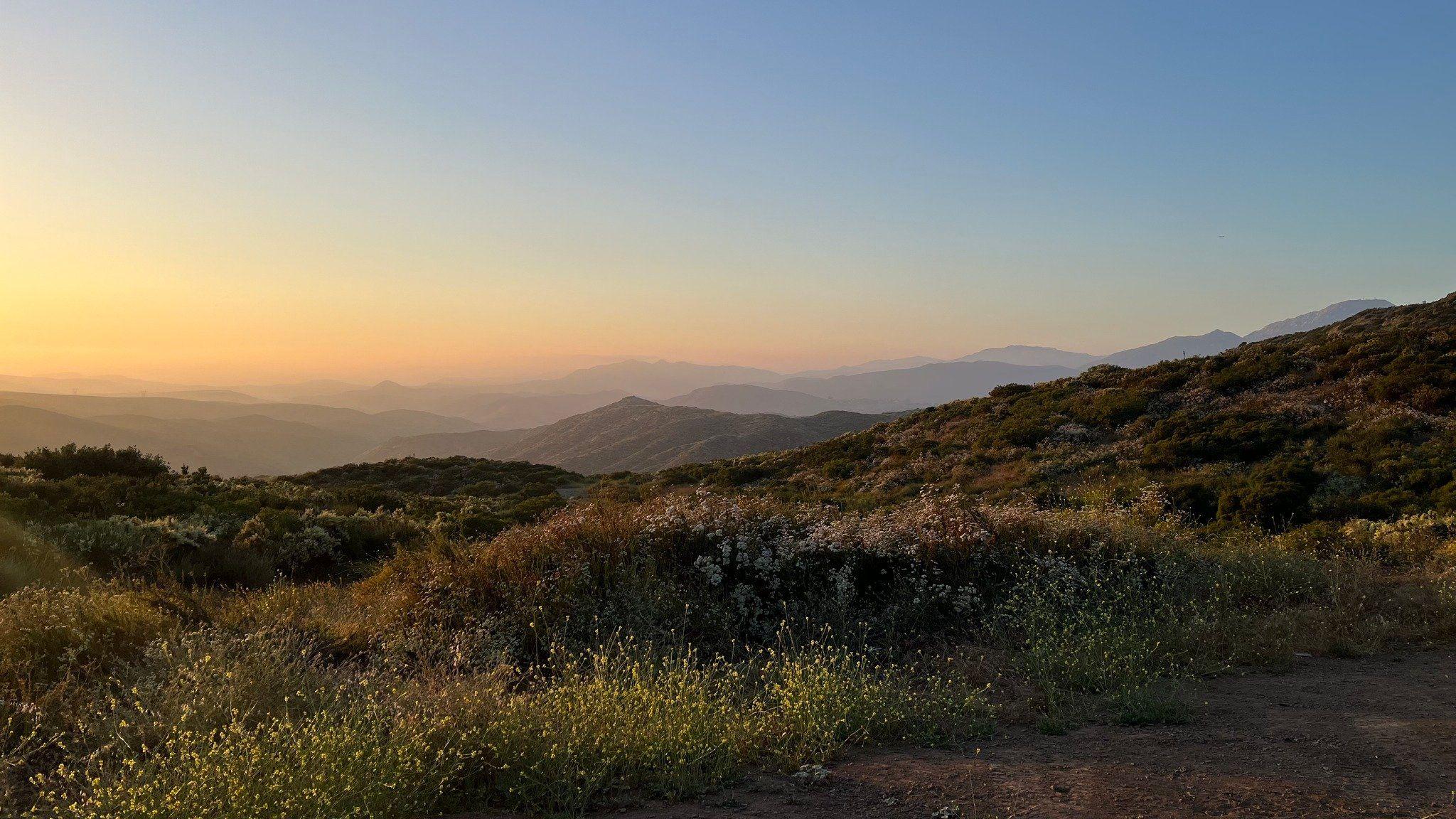 Sunset in the BLM