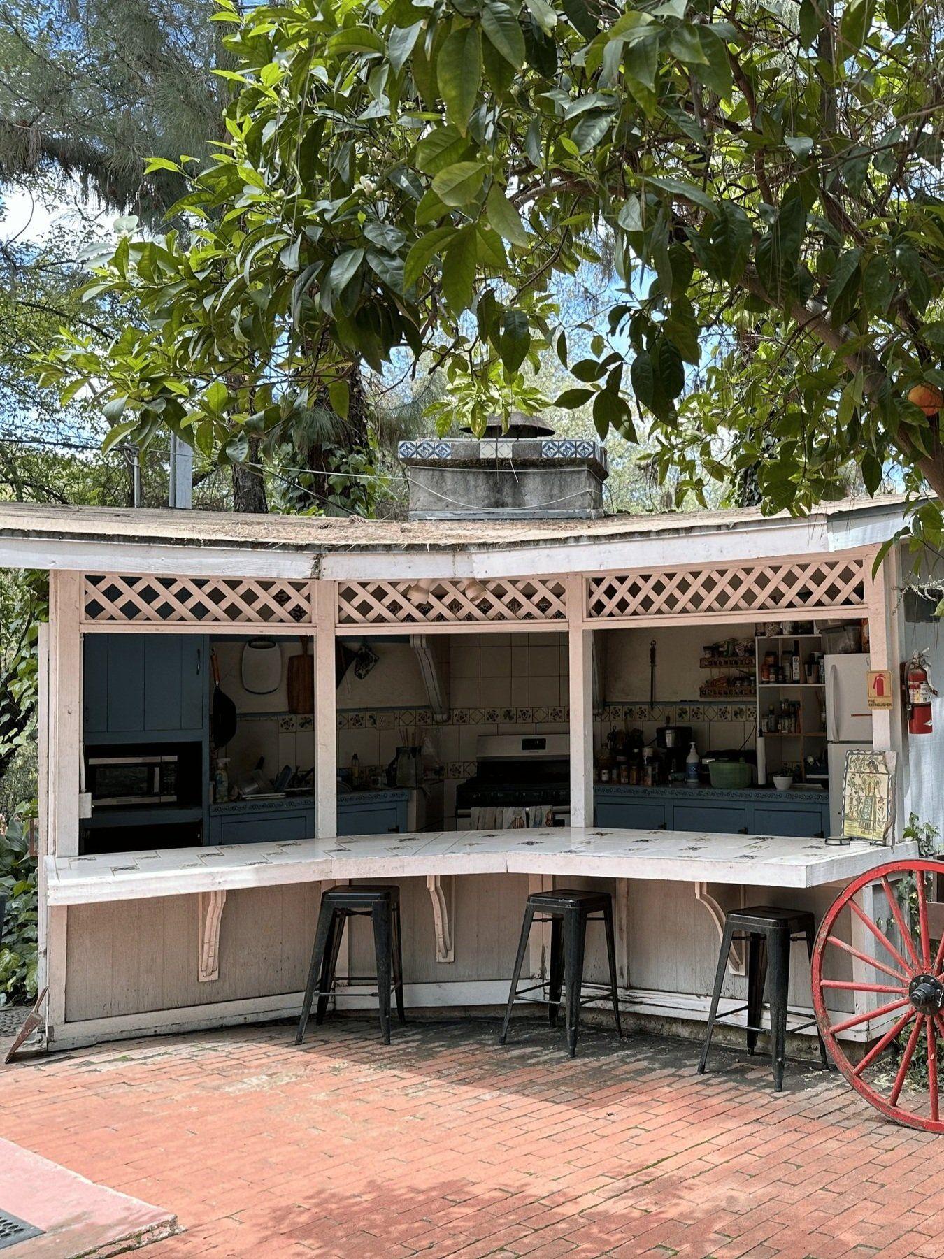 Outdoor Kitchen - Wild Seeds Ranch