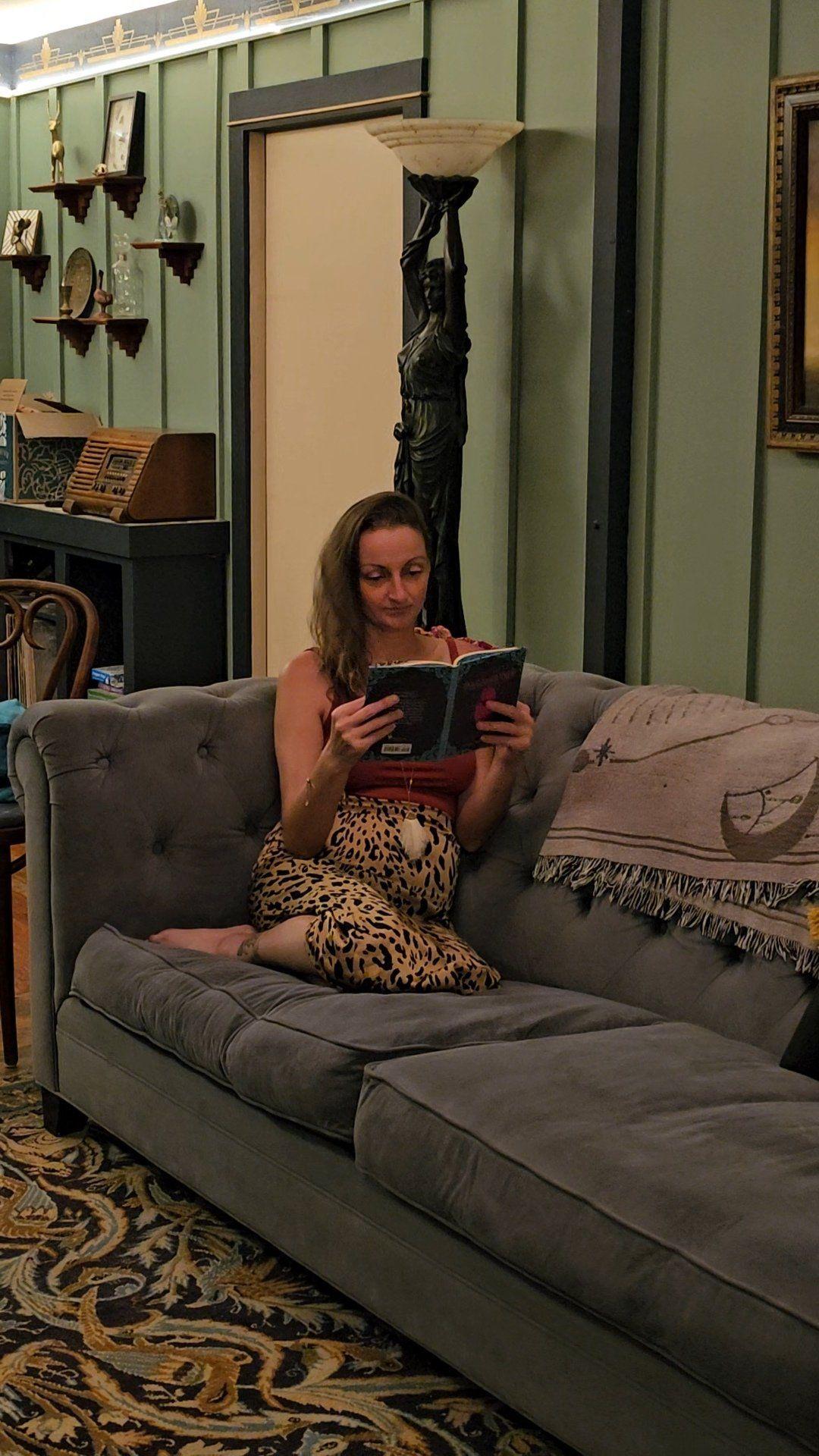 Quiet Reading in the Main Living Room