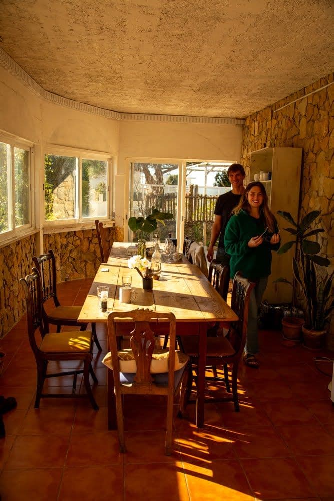 Photo of dining room for digital nomads at Wild Souls Coliving