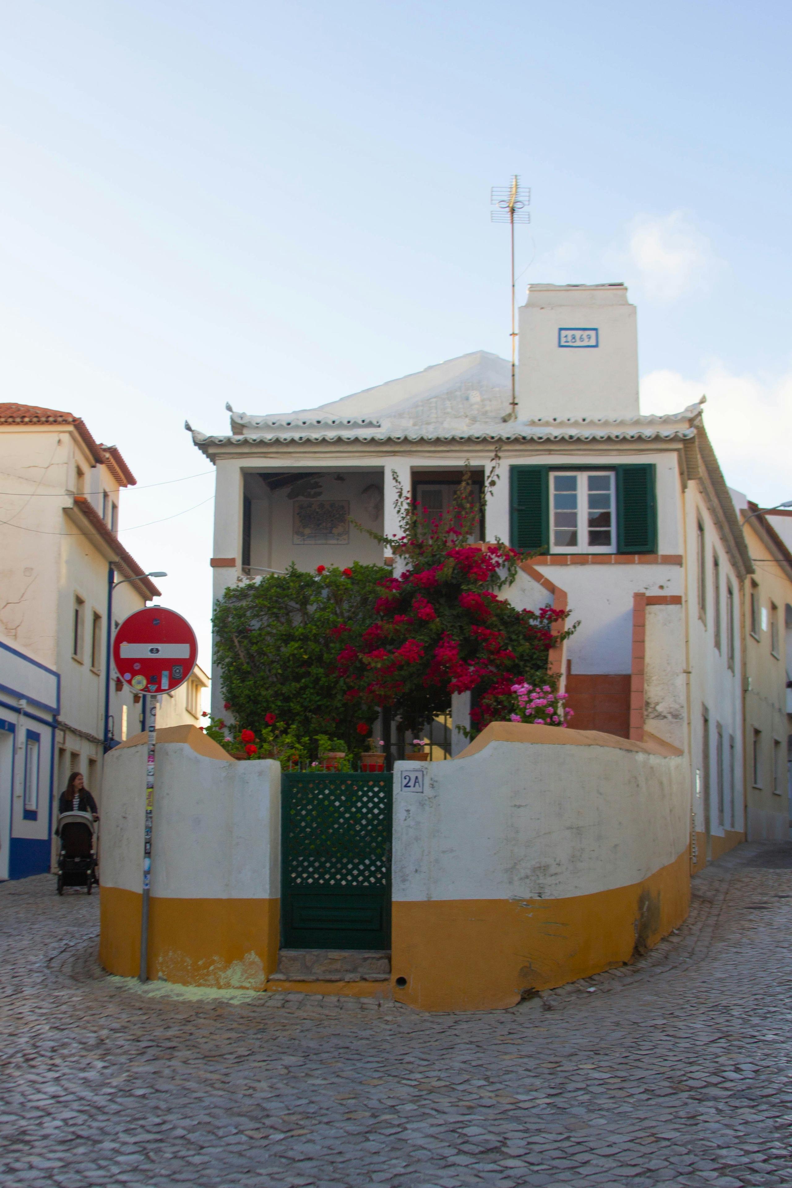 Residential neighborhood in Ericeira Portugal near Wild Souls Coliving for digital nomads